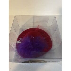 Dritz Collectible Cushions Red Hat Society Pin Cushion Keepsake Original Box
